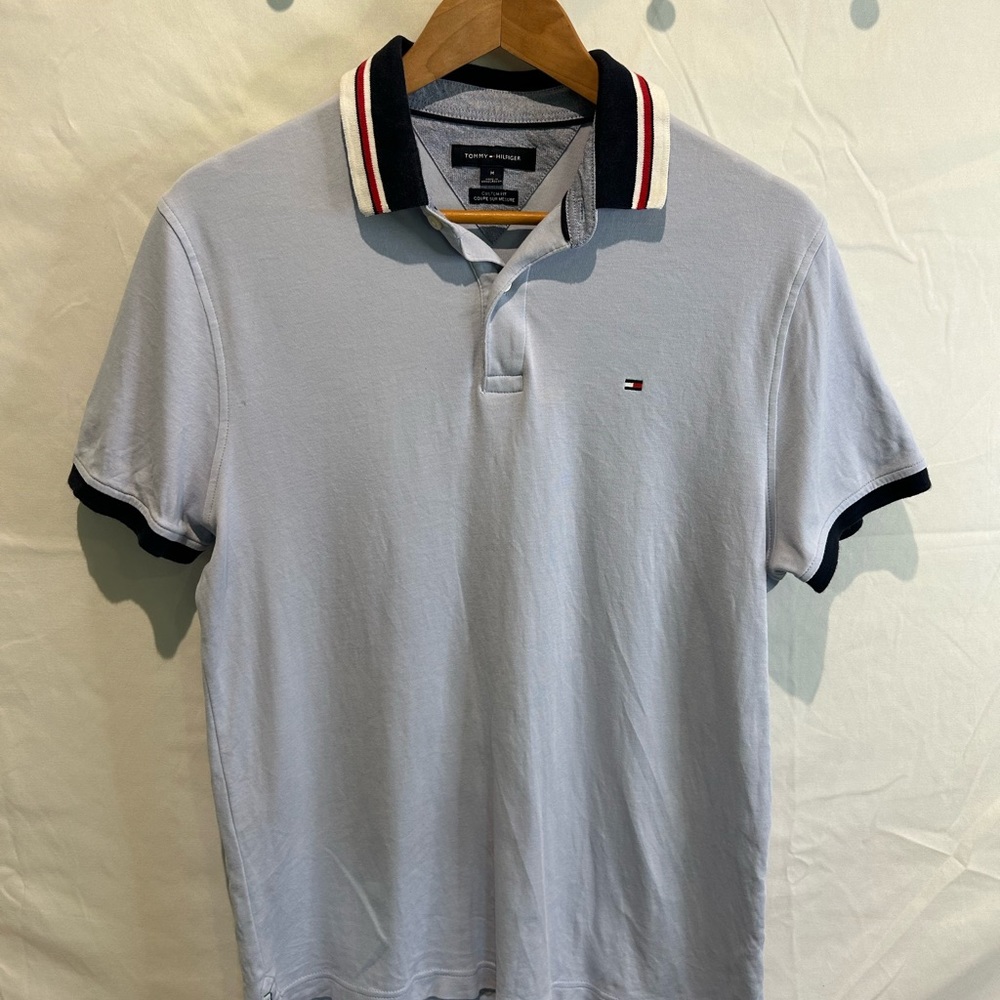 Light Blue Polo by Tommy Hilfiger